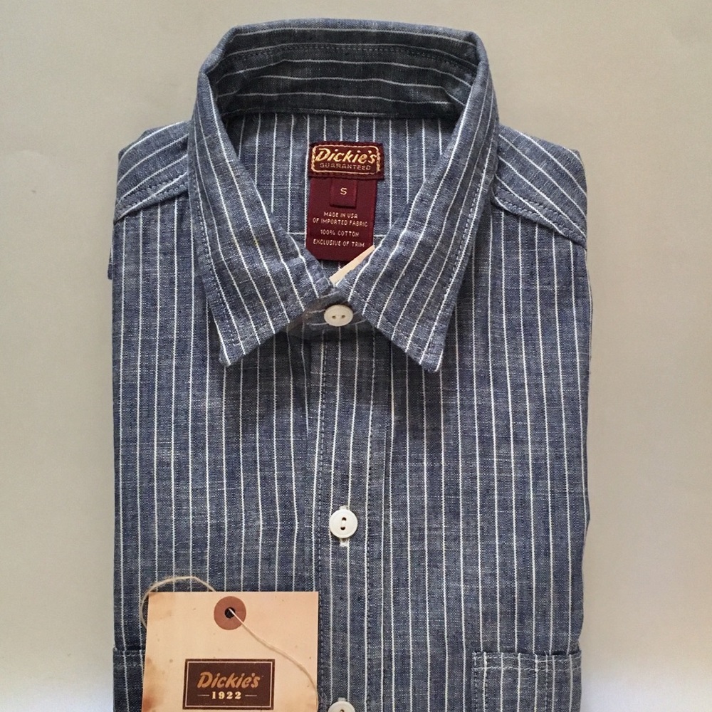 Men’s Heritage Chambray Stripe Shirt